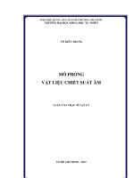 mô phỏng vật liệu chiết suất âm