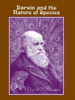state university of new york press darwin and the nature of species nov 2006