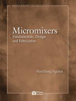 micromixers. fundamentals, design and fabrication. micro and nanotechnologies, 2008, p.328