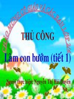 làm con bướm (tiết 1)
