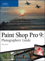 paint shop pro 9 photographers' guide