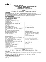Giáo án lớp 5 tuần 33