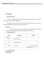 Đặc tả yêu cầu quản lý nhân sự