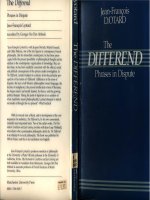 manchester university press the differend phrases in dispute may 1989