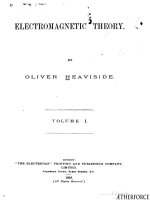 heaviside oliver - electromagnetic theory vol 1