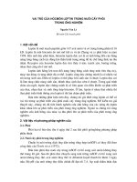 Vai trò của hóc môn LEPTIN trong nuôi cấy phôi trong ống nghiệm