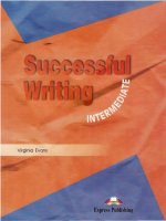 successful writing intermediate