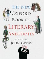 the new oxford book of literary anecdotes jul 2006