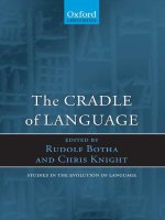 the cradle of language jun 2009