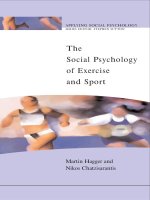 open university press the social psychology of exercise and sport jun 2005