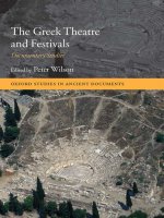 the greek theatre and festivals documentary studies aug 2007