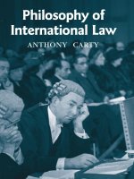 edinburgh university press philosophy of international law mar 2007