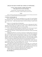 Kết quả xây dựng cơ sở dữ liệu 41 giống vật nuôi nội địa