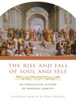 the rise and fall of soul and self an intellectual history of personal identity may 2006