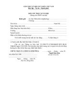 biểu mẫu đơn TCXH tàn tật