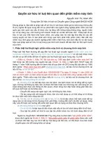 Quyền sở hữu trí tuệ liên quan đến phần mềm máy tính