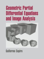 guillermo sapiro  -  geometric partial differential equations and image analysis