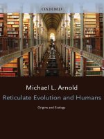 reticulate evolution and humans origins and ecology dec 2008