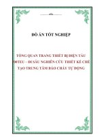 Đồ án tốt nghiệp: Tổng quan trang thiết bị điện tàu 700TEU  đi sâu nghiên cứu thiết kế chế tạo trung tâm báo cháy tự động