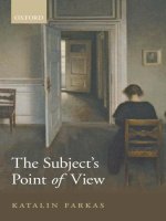 the subjects point of view oct 2008