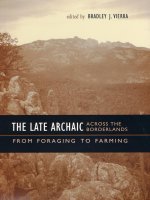 the late archaic across the borderlands from foraging to farming oct 2005