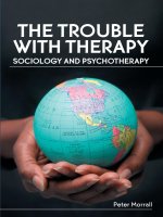 open university press the trouble with therapy sociology and psychotherapy sep 2008