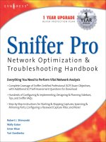 sniffer pro network optimization and troubleshooting handbook