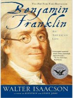 benjamin franklin an american - walter isaacson