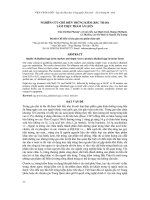 Nghiên cứu chế biến trứng kiềm làm thực phẩm ăn liền