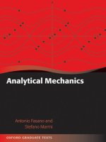 analytical mechanics an introduction jun 2006