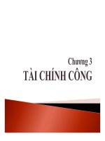 Bài giảng tài chính tiền tệ chương 3   nguyễn anh tuấn