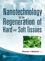 nanotechnology for the regeneration of hard and soft tissues, 2007, p.260