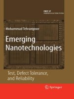 emerging nanotechnologies. test, defect tolerance, and reliability, 2008, p.411