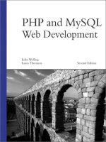 php and mysql web development, second edition