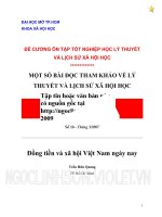 Đồng tiền và xã hội việt nam ngày nay