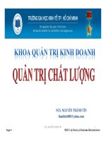 quản trị chất lượng theo iso