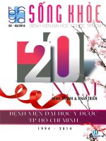 Sống khỏe bệnh viện ĐHYD hồ chí minh