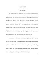 một số bài toán để hình thành các kỹ năng giải các dạng toán mang nội dung hình học.