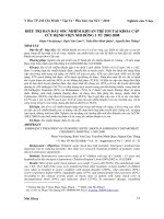 điều trị ban đầu sốc nhiễm khuẩn ở trẻ em