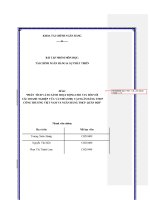 Tiểu luận tài chính ngân hàng và sự phát triển: Phân tích và so sánh hoạt động cho vay đối với các doanh nghiệp vừa và nhỏ (SME) tại ngân hàng TCMP công thương Việt Nam và ngân hàng TMCP quân đội