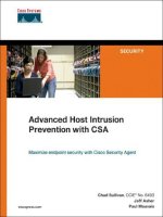 advanced host intrusion prevention with csa