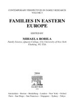 robila, mihaela. families in eastern europe. 2004