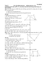 Gíao án dạy thêm toán 8