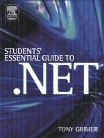 students essential guide to dot net feb 2005