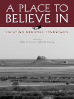 a place to believe in locating medieval landscapes may 2006