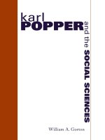state university of new york press karl popper and the social sciences feb 2006