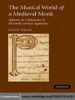 grier j. the musical world of a medieval monk