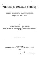 tovey - 1864 - british and foreign spirits