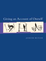 fordham university press giving an account of oneself nov 2005