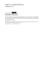 topics in applied physics, v.107. microscale and nanoscale heat transfer, 2007, p.389